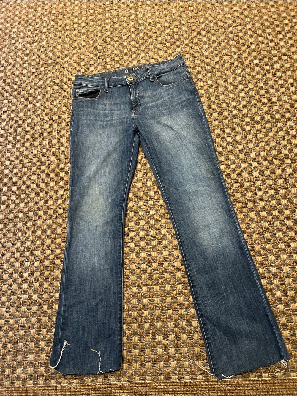 DL1961 Women’s Dark Blue Bootcut Jeans